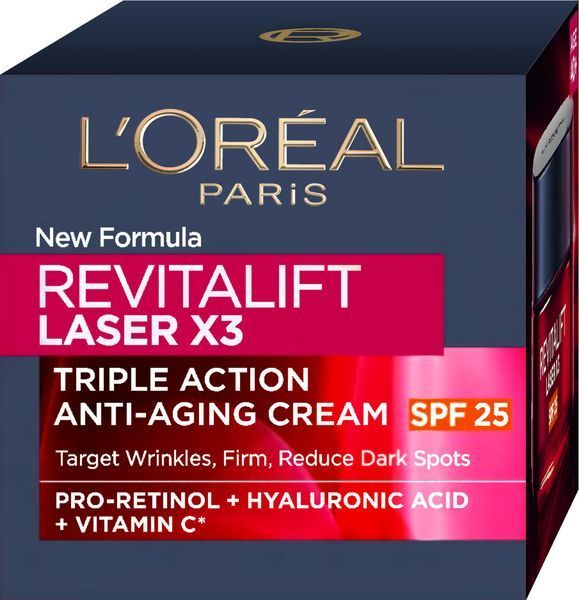 Дневной крем-уход L'Oreal Paris Revitalift Laser Х3 50 мл 003951 фото