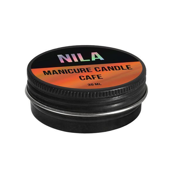 Nila Manicure Candle Массажная свеча для маникюра Кафе, 30мл 005229 фото