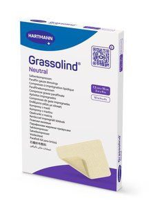 Атравматична мазева пов&rsquo;язка Grassolind Neutral 7,5&times;10 см 005455 фото