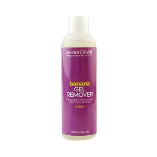 Жидкость для снятия гель-лака Jerden Proff Gel Remover Банан. 200 мл 003897 фото