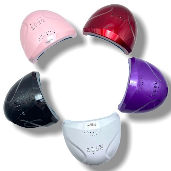 Лампа SUNone UV/LED 48 Вт для гель-лака, белая 004506 фото