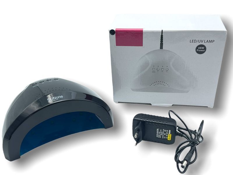 Лампа SUNone UV/LED 48 Вт для гель-лака, белая 004506 фото