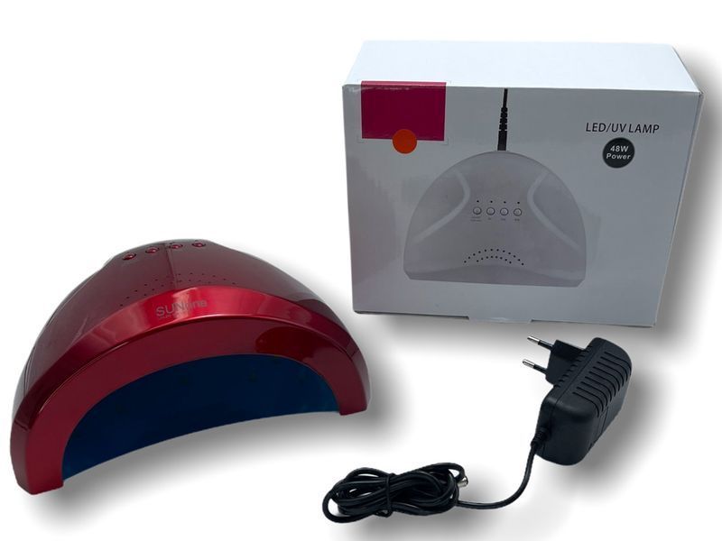 Лампа SUNone UV/LED 48 Вт для гель-лака, белая 004506 фото