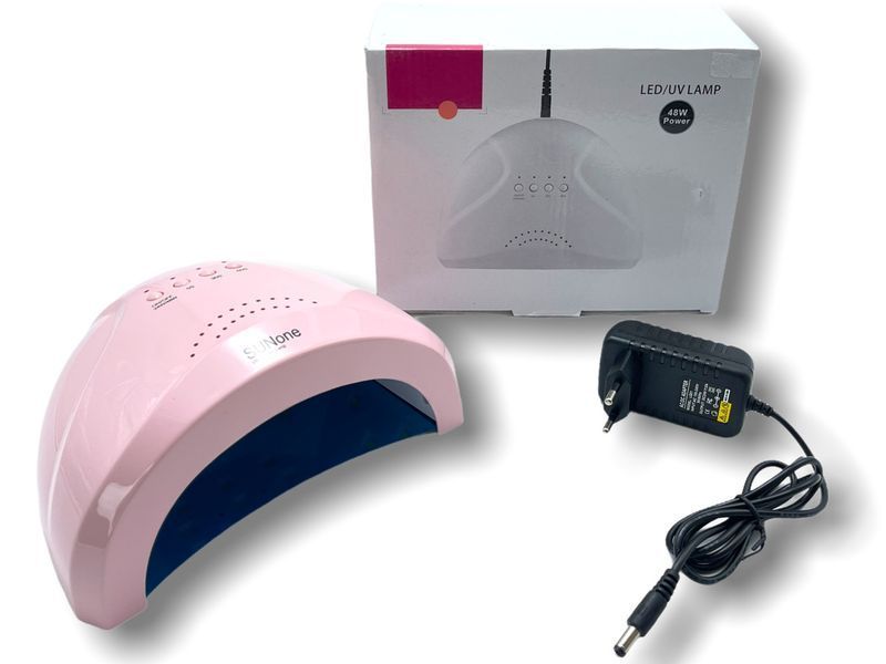 Лампа SUNone UV/LED 48 Вт для гель-лака, белая 004506 фото