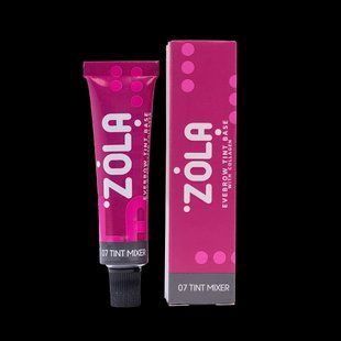 ZOLA База для бровей Eyebrow Tint Base With Collagen 07 Tint Mixer 15ml 004967 фото