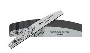 Пилка полумесяц минеральная STALEKS PRO EXPERT 40 180/240 грит 25 шт 005333 фото