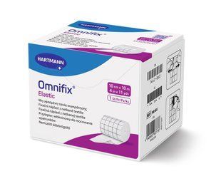 Пластир еластичний на нетканій основі Omnifix Elastic 10см х 10м 005464 фото