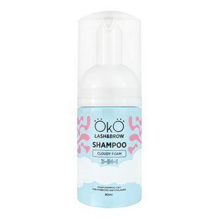 Шампунь-пена 3в1 OKO Shampoo Cloudy Foam, 80 мл для ресниц и бровей 005385 фото