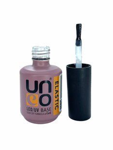 UNO Базове покриття Elastic Base для нігтів, 15 мл. 004463 фото