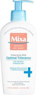 Молочко для снятия макияжа с глаз Mixa Hydrating для чувствительной кожи лица 200 мл 003914 фото