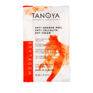 Tanoya Антиапельсин. Антицелюлітний крем з розігрівальним ефектом (сашетка) 002794 фото