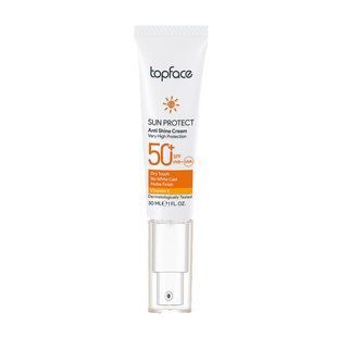 Солнцезащитный крем для лица TopFace SPF 50+ РТ806 30 мл 005445 фото