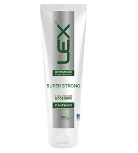 Гель-змазка регенеруючий Lex Super Strong Алое вера 100 мл 002411 фото