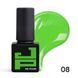Гель-лак Jerden Proff 008 Light green светло-зеленый 5 мл 003824 фото