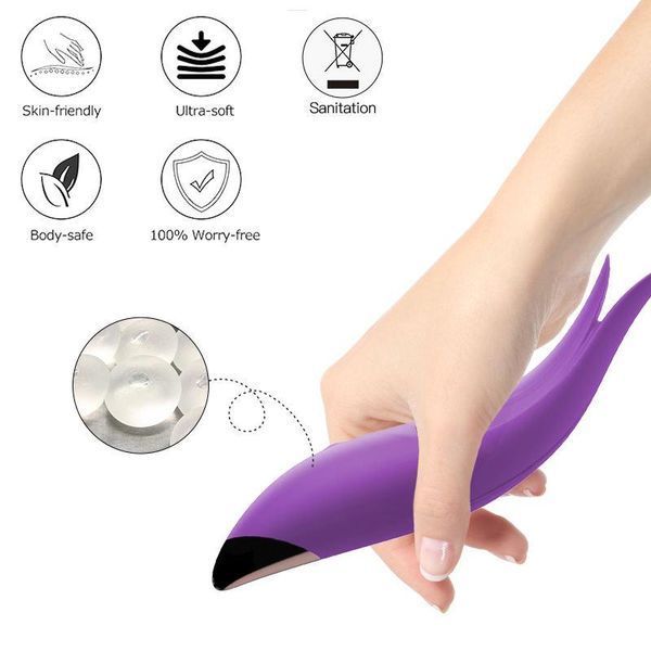 Melo Вібратор зі стимуляцією клітора та сосків (Licking vibrator) 002422 фото