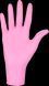 Нитриловые перчатки Nitrylex&reg; Pink, плотность 3.5 г. - розовые (100 шт) M (7-8), Розовый 000341 фото 3