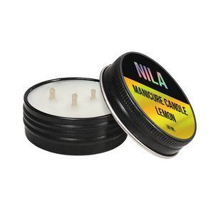 Nila Manicure Candle Массажная свеча для маникюра Лимон, 30мл 005228 фото